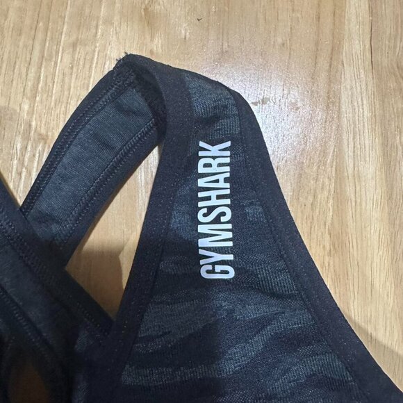 Black Gymshark Sports Bra Fitness - Picture 2 of 4